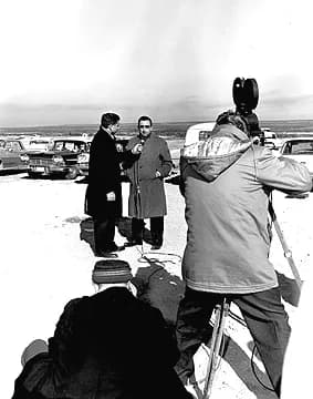 Edward Teller - Newsman interviews Dr. Edward Teller on December 10, 1961, at News Nob.