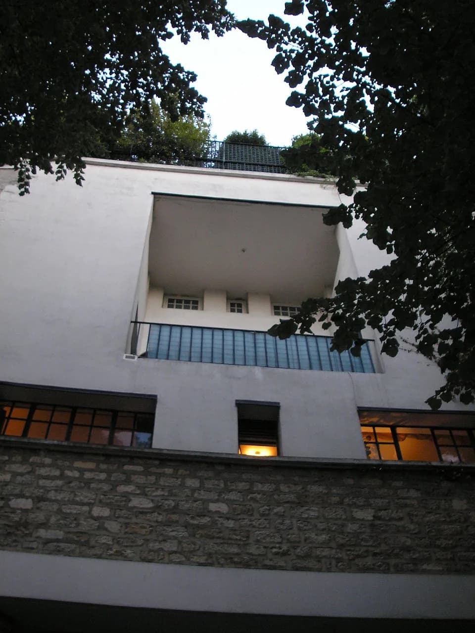 Tristan Tzara - View of the house of Tristan Tzara in Paris, 15 Avenue Junot in Paris 18th arrondisement. Constructed by the Austrian architect Adolf Loos in 1926.