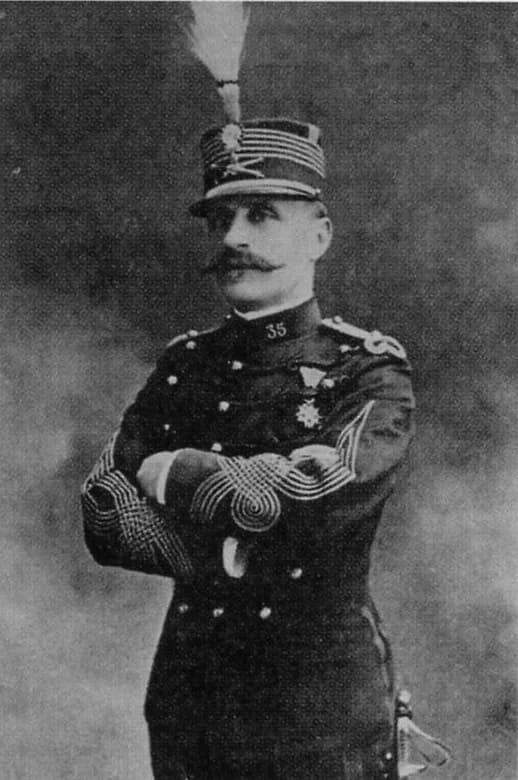 Ferdinand Foch - Maréchal Foch (1851-1929) sous le grade de Colonel du 35 RA de Vannes entre 1903 et 1905