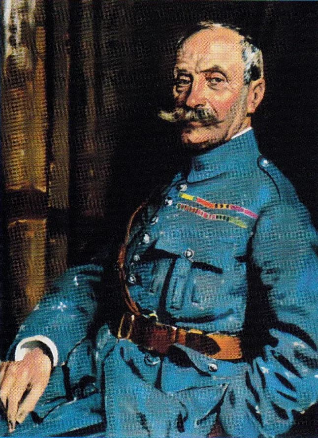 Ferdinand Foch - The French marshal Ferdinand Foch, by William Orpen.