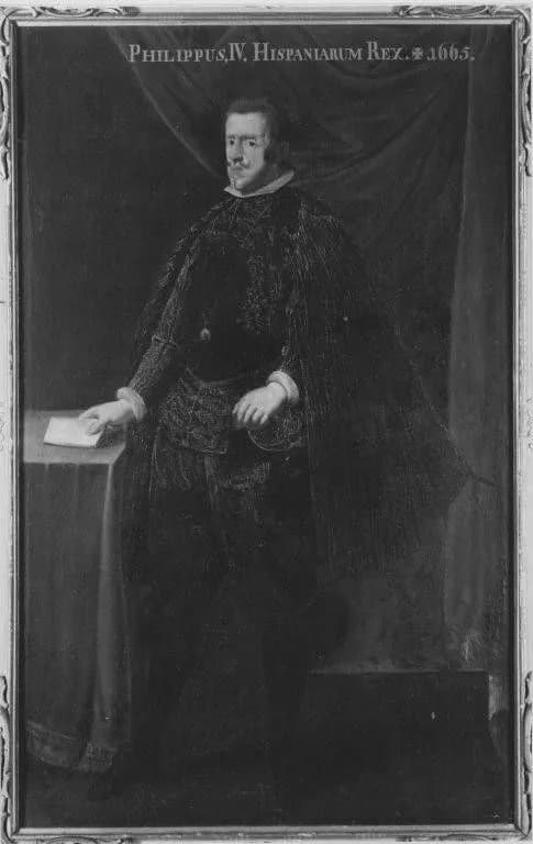 Philip IV of Spain - Diego Rodríguez de Silva y Velázquez (Nachahmer) - Philipp IV., König von Spanien - 7511 - Bavarian State Painting Collections.jpg
