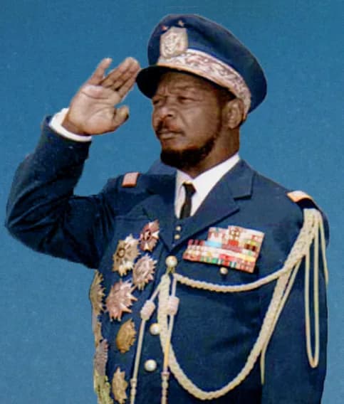 Jean-Bedel Bokassa - Jean-Bedel Bokassa — leader of the Central African Republic, in Romania.