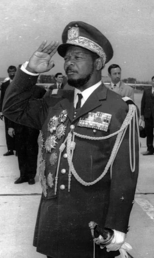 Jean-Bedel Bokassa - Jean-Bedel Bokassa with Nicolae Ceausescu