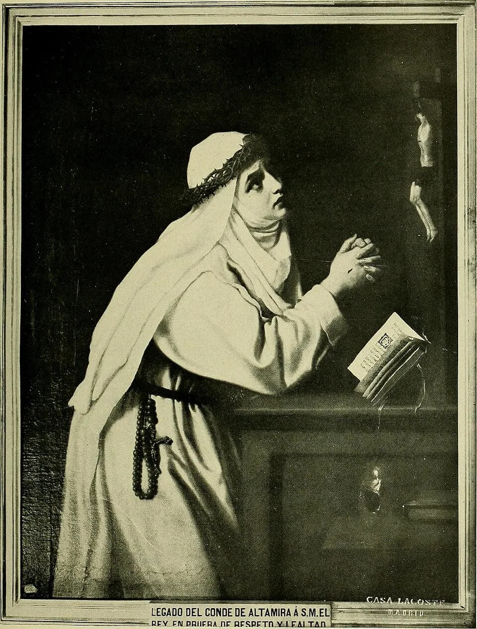 Francisco de Zurbarán - Identifier: franciscodezurba00casc (find matches)
Title: Francisco de Zurbaran; his epoch, his life and his works
Year: 1918 (1910s)
Authors: Cascales y Muñoz, José, 1865- Eva