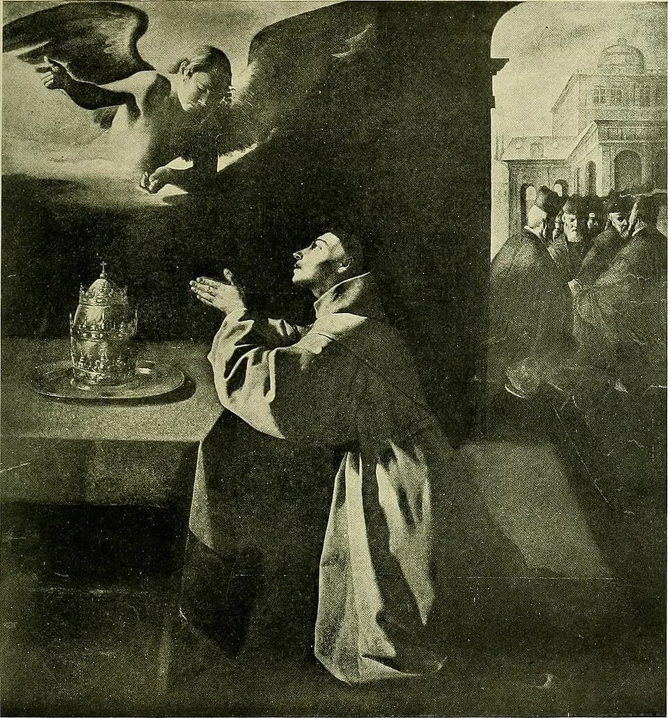 Francisco de Zurbarán - Identifier: franciscodezurba00casc (find matches)
Title: Francisco de Zurbaran; his epoch, his life and his works
Year: 1918 (1910s)
Authors: Cascales y Muñoz, José, 1865- Eva