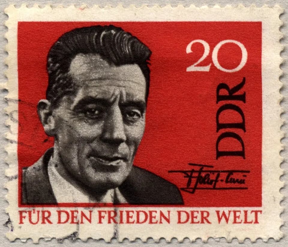 Frédéric Joliot-Curie - Stamp Frédéric Joliot-Curie 2.jpg