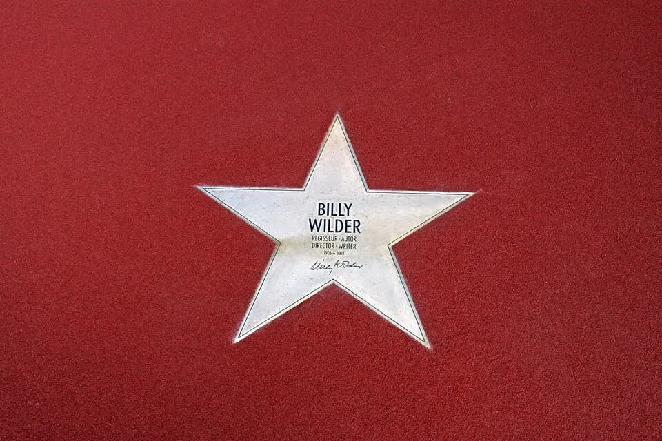 Billy Wilder - Star of Billy Wilder at the "Boulevard der Sterne" in Berlin