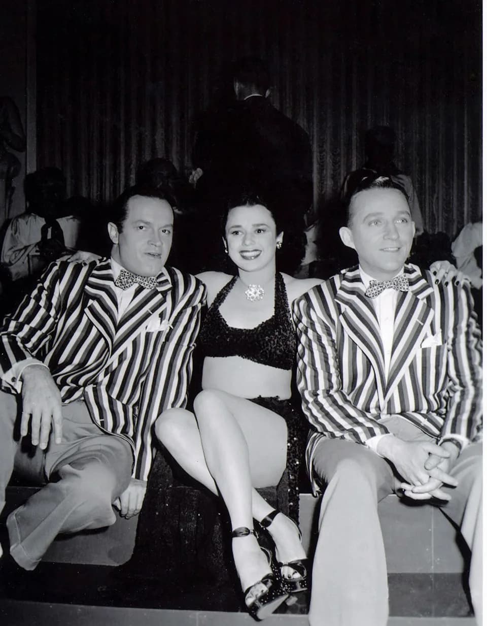 Bob Hope - Marquita Rivera with Bob Hope and Bing Crosby
