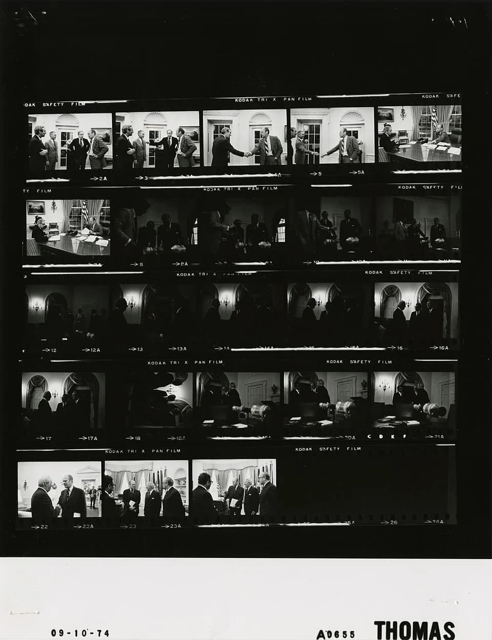 Edward Heath - The photo contact sheet, identified as A0655 by the White House Photographic Office (WHPO), is housed at the Gerald R. Ford Presidential Library, a branch of the National Archives and R