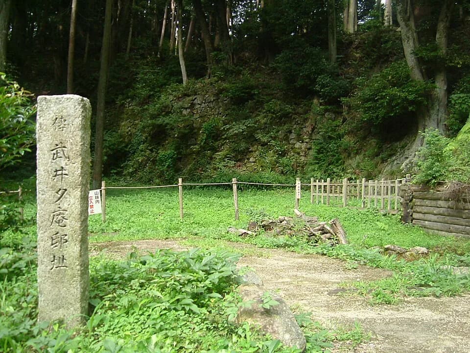 Oda Nobunaga - 安土城武井夕庵邸跡。滋賀県蒲生郡安土町