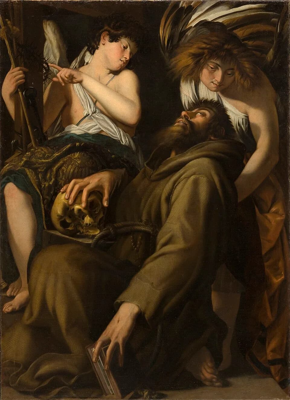 Gian Lorenzo Bernini - The Ecstasy of Saint Francis LACMA M.2002.218 (1 of 2).jpg