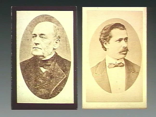 Arthur Schnitzler - Carl von Rokitansky (left) and Arthur Schnitzler (right). Photograph.
1 photograph
1 photograph

Iconographic Collections
Keywords: portrait photographs