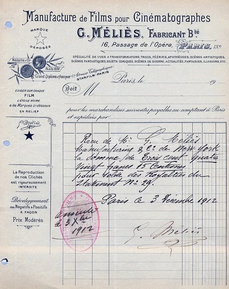 Georges Méliès - G. Melies Film Co (1912)