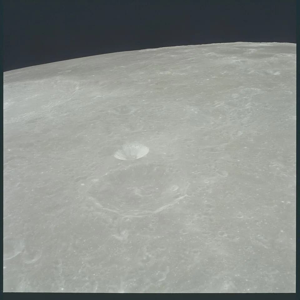 Charles Glover Barkla - Apollo 12 Hasselblad image from film magazine 51/R - Orbital