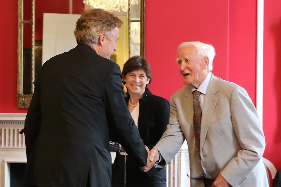 John le Carré - Ambassador Ammon and John le Carré