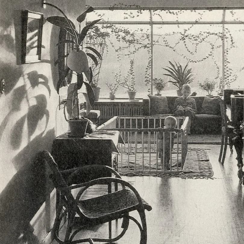 Gunnar Myrdal - Alva och Gunnar Myrdals villa i Bromma, Stockholm. Arkitekt Sven Markelius 1937