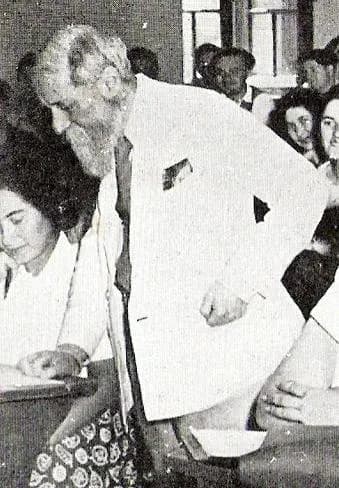 Martin Buber - Martin Buber teaching at the Hebrew University in Jerusalem