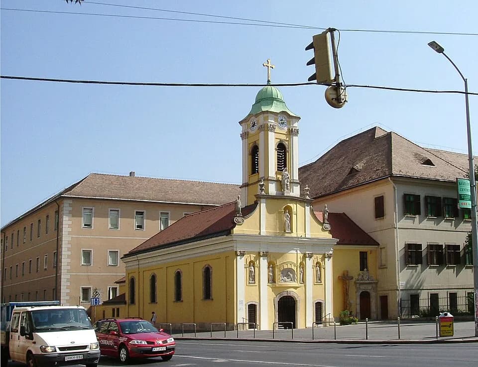 Ignaz Semmelweis - St.Roch Chapel and Hospital. Budapest-Hungary. (Hungarian: Rókus-kápolna és kórház)