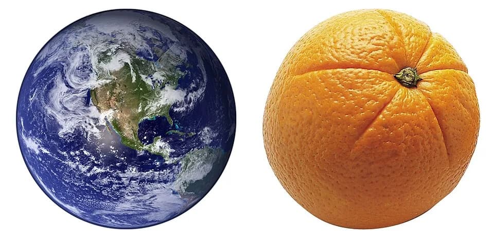 Paul Éluard - Image illustrant la formule du poète français Paul Eluard : « La Terre est bleue comme une orange »
