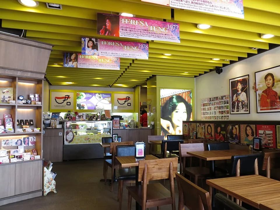 Teresa Teng - Teresa New Life Coffee Shop, Tsim Sha Tsui, Kowloon, Hong Kong, China