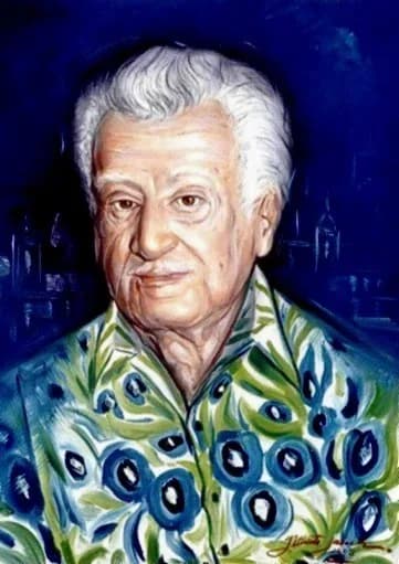 Jorge Amado - Portrait of Brazilian writer Jorge Amado.