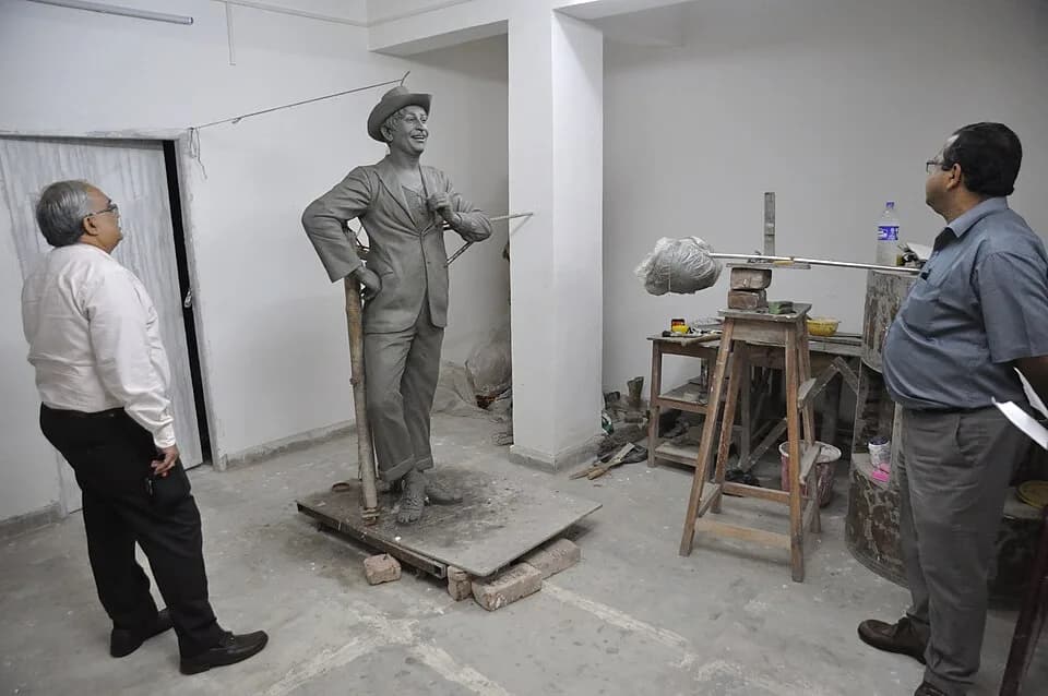 Raj Kapoor - Photographed in Kolkata.
