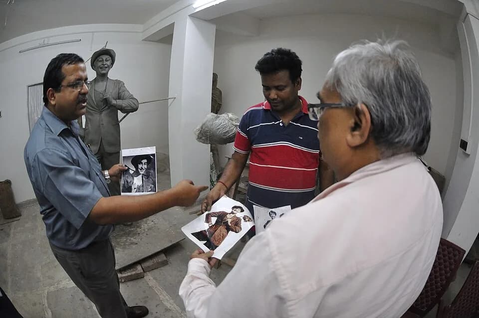 Raj Kapoor - Photographed in Kolkata.
