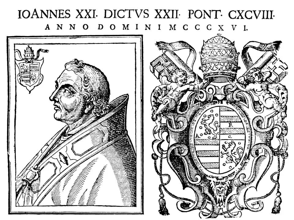 John XXII - 17th-century engraving of Pope John XXII.