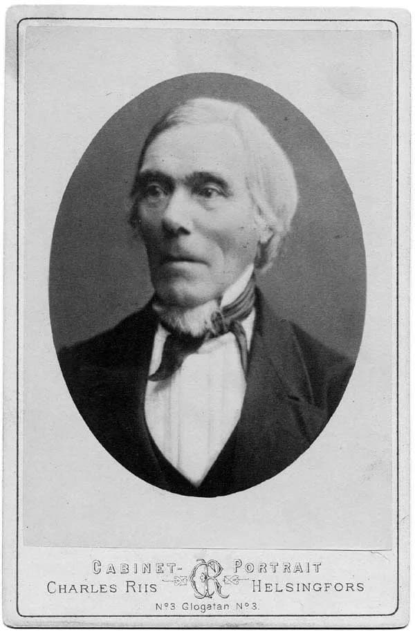 Elias Lönnrot - Finnish physician and philologist Elias Lönnrot  (1802—1884)