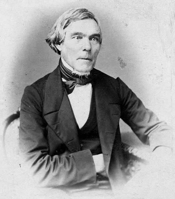 Elias Lönnrot - Portrait of Finnish physician and philologist Elias Lönnrot (1802-1884)