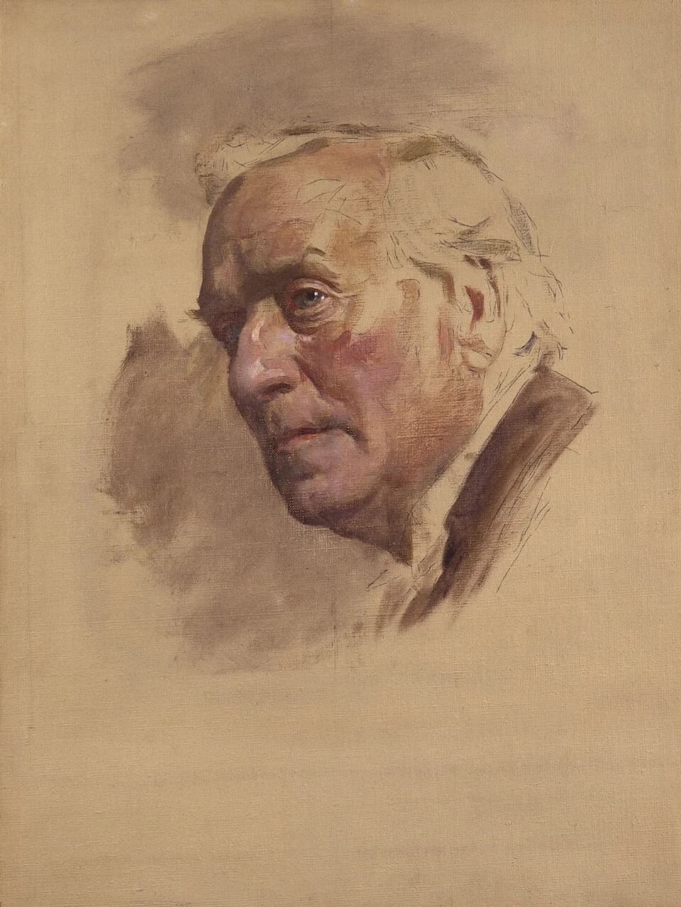 H. H. Asquith - Herbert Henry Asquith, 1st Earl of Oxford and Asquith, by Sir James Guthrie (died 1930). See source website for additional information.

This set of images was gathered by User:Dcoetze