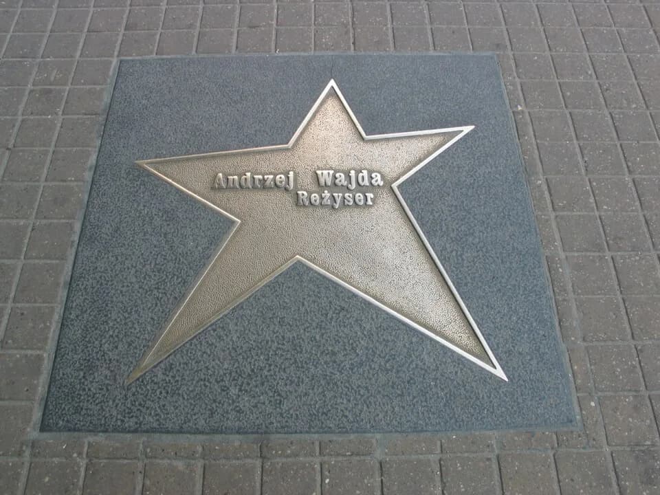 Andrzej Wajda - Łódź Walk of Fame - Andrzej Wajda