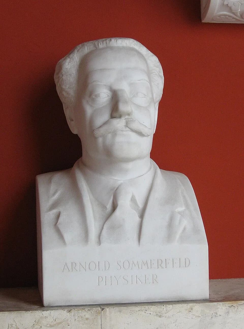 Arnold Sommerfeld - Büste von Arnold Sommerfeld, Physiker; Ruhmeshalle, München