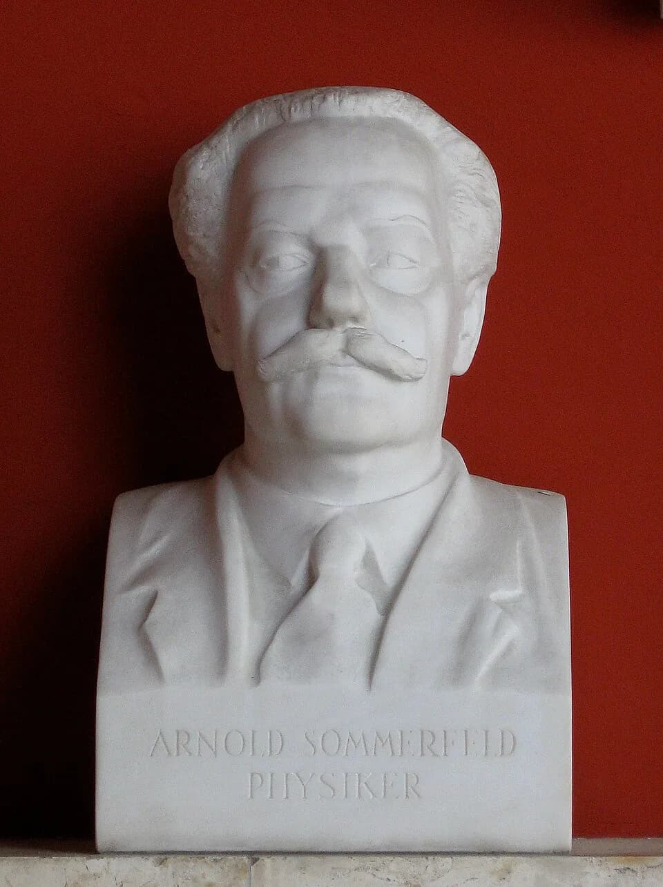 Arnold Sommerfeld - Büste von Arnold Sommerfeld, Physiker; Ruhmeshalle, München