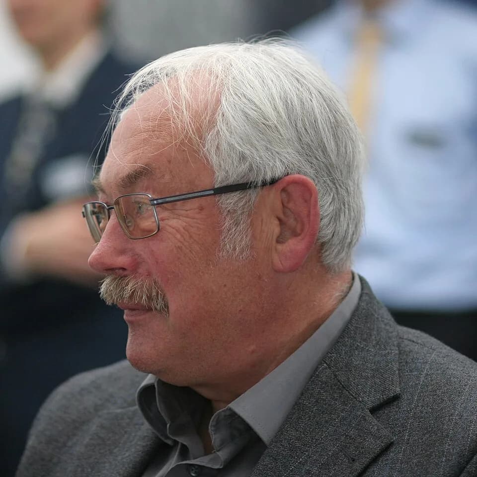 Peter Grünberg - Peter Grünberg, German physicist, and Nobel Prize in Physics laureate 2007, during the general meeting of Innomag e.V. in Bodenheim (close to Mainz/Germany). Grünberg ist patron of In
