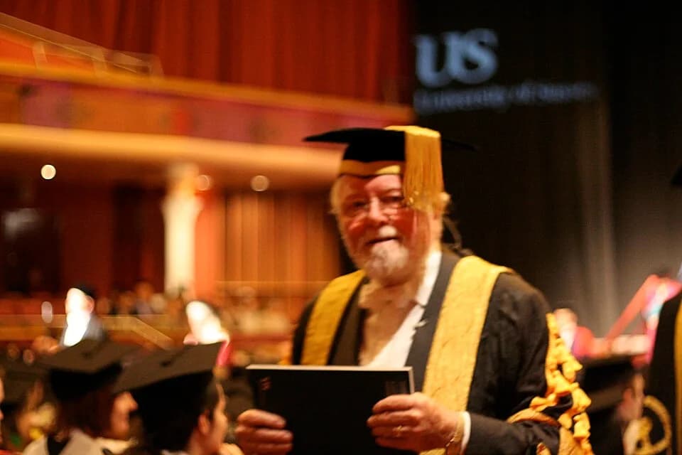 Richard Attenborough - Richard Attenborough, Chancellor of the University of Sussex (in 2006)Sir Richard Attenborough