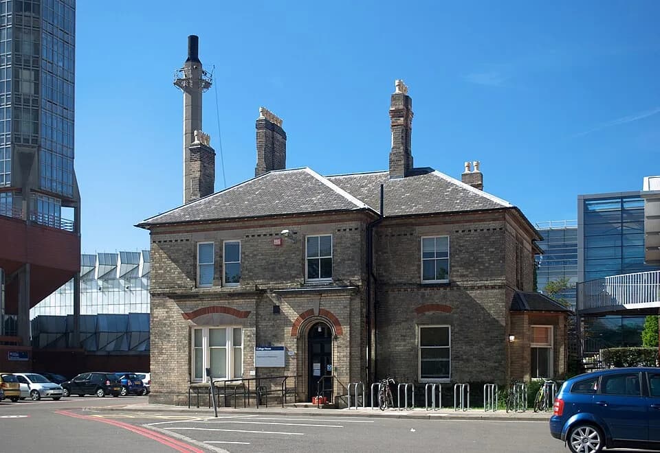 Richard Attenborough - College House at the University of Leicester, childhood home of David and Richard Attenborough