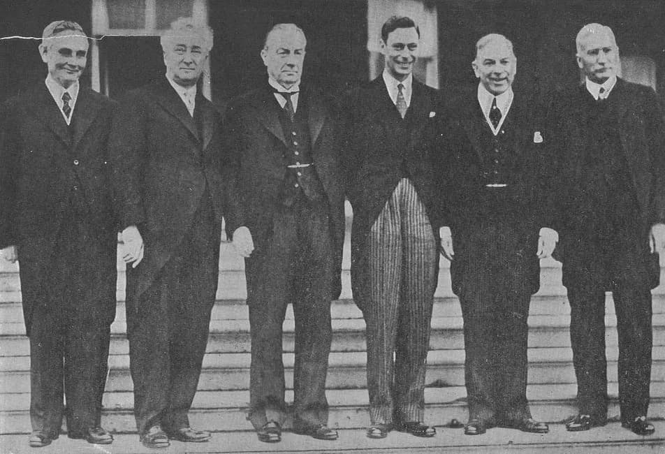 Stanley Baldwin - The 1937 Imperial Conference, London