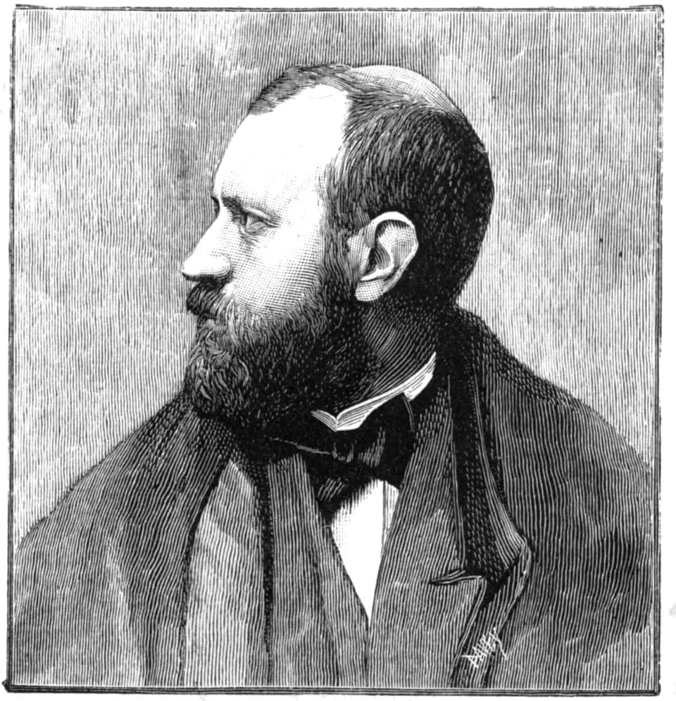 Charles Gounod - Illustration from The Strand Magazine, Volume 3, 1892.