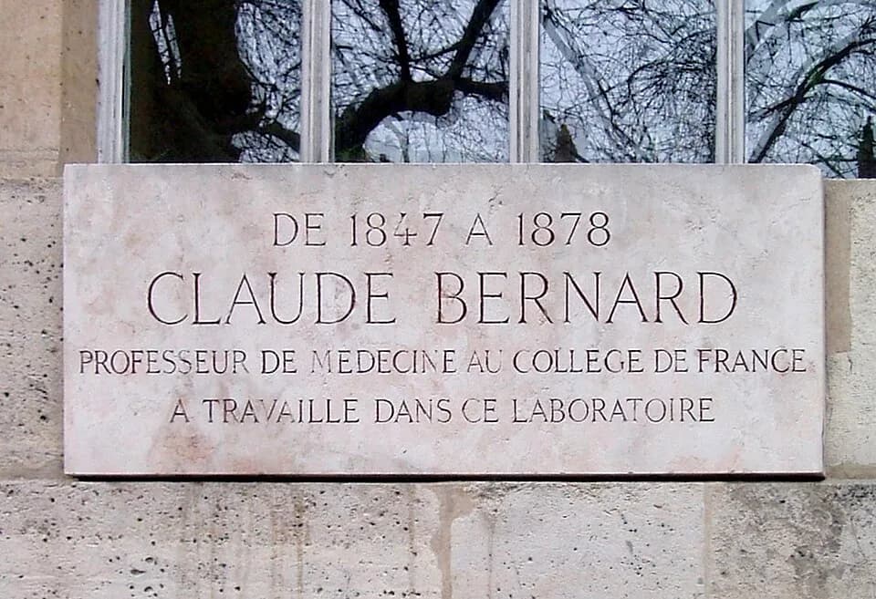Claude Bernard - Claude Bernard laboratory memorial.jpg