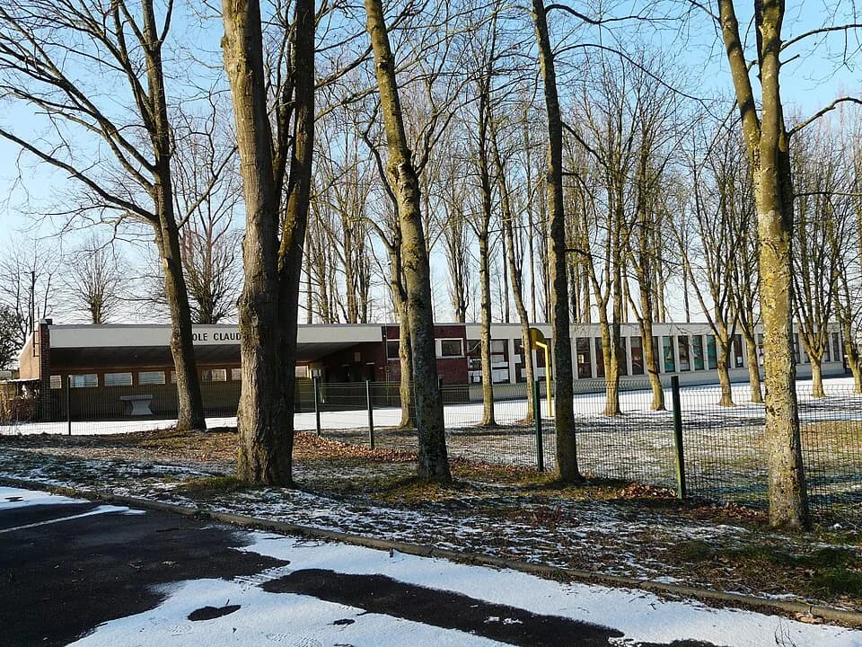 Claude Bernard - L'école primaire Claude-Bernard à Busigny (Nord)