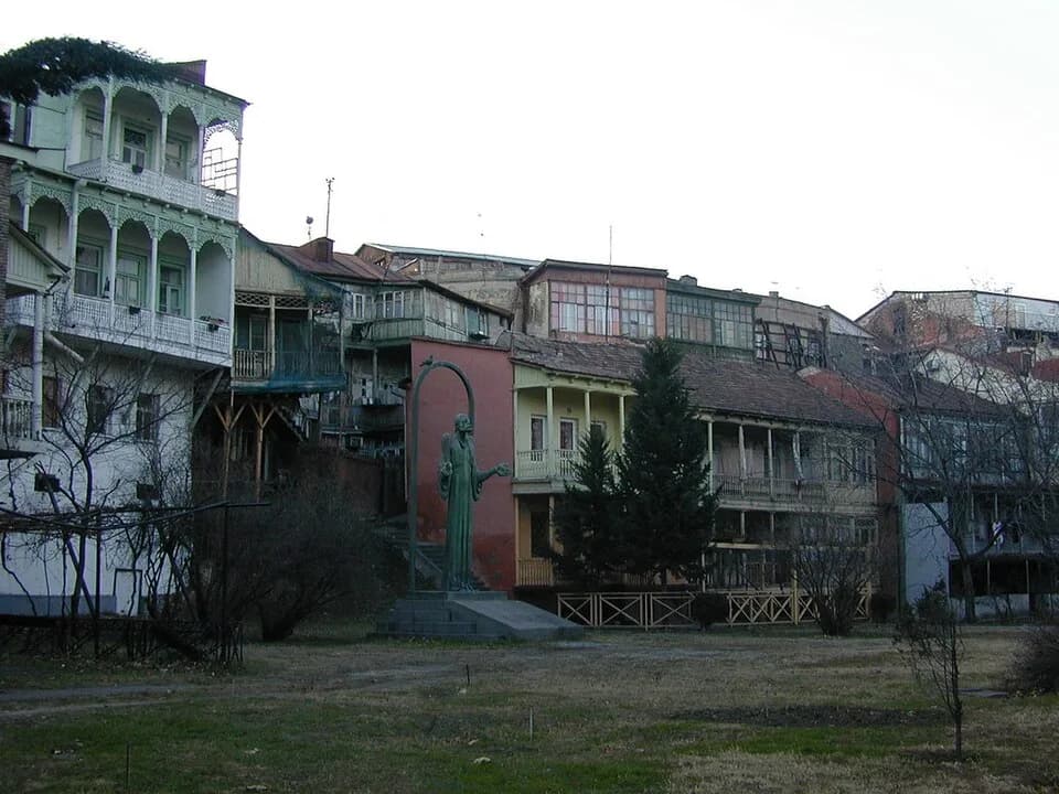 Zviad Gamsakhurdia - Monuments in old Tbilisi