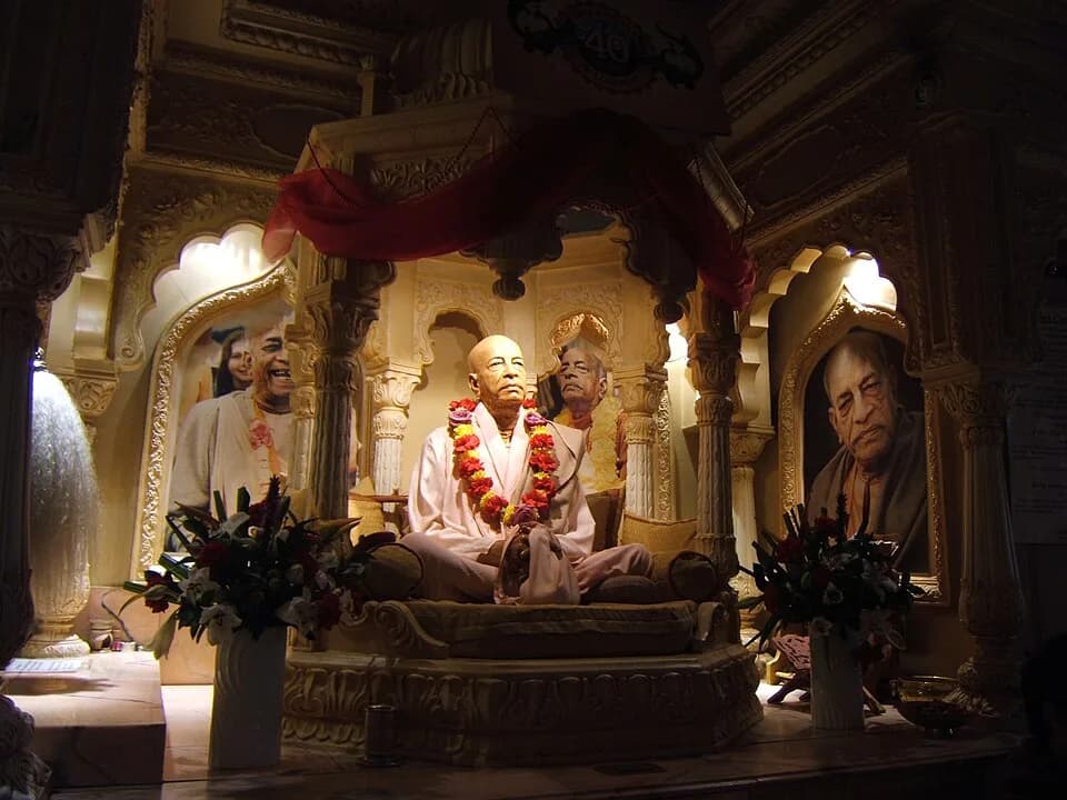 A. C. Bhaktivedanta Swami Prabhupada - The Radha Krishna temple in London
