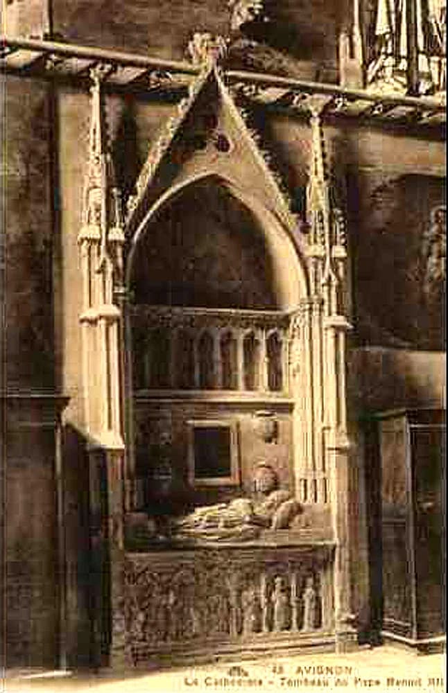 Benedict XII - Tombeau de Benoît XII