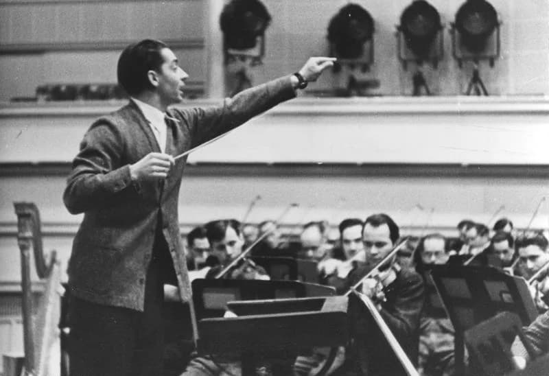 Herbert von Karajan - For documentary purposes the German Federal Archive often retained the original image captions, which may be erroneous, biased, obsolete or politically extreme. Herbert von Karaj