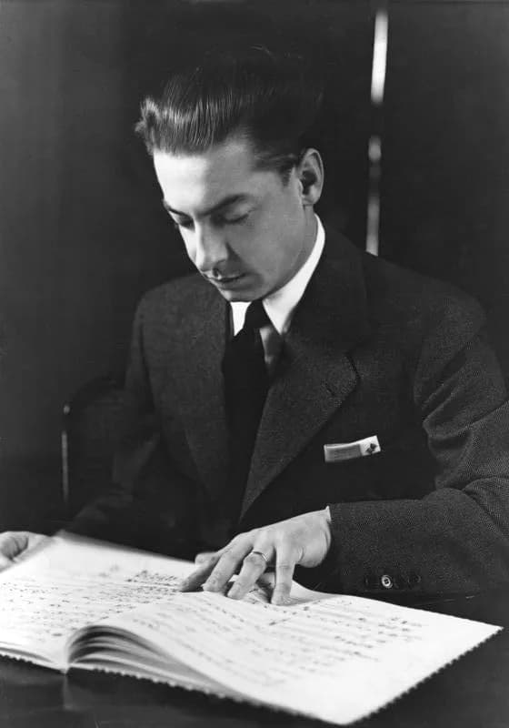 Herbert von Karajan - For documentary purposes the German Federal Archive often retained the original image captions, which may be erroneous, biased, obsolete or politically extreme. Herbert von Karaj