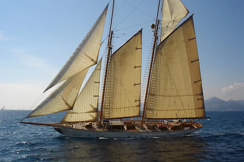 Errol Flynn - Errol Flynn's famous schooner "the Zaca"