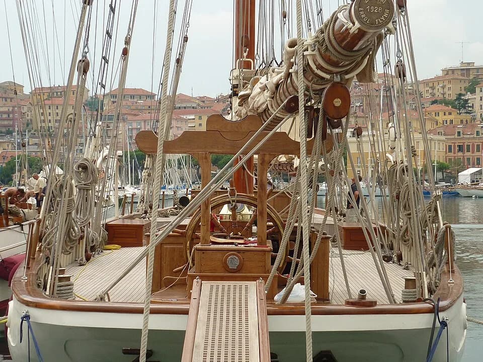Errol Flynn - regata di Vele d'epoca Zaca 1928