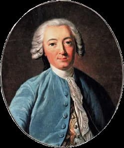 Claude Adrien Helvétius - Portrait of the French philosopner Claude Adrien Helvétius (1715-1771), with transparent background