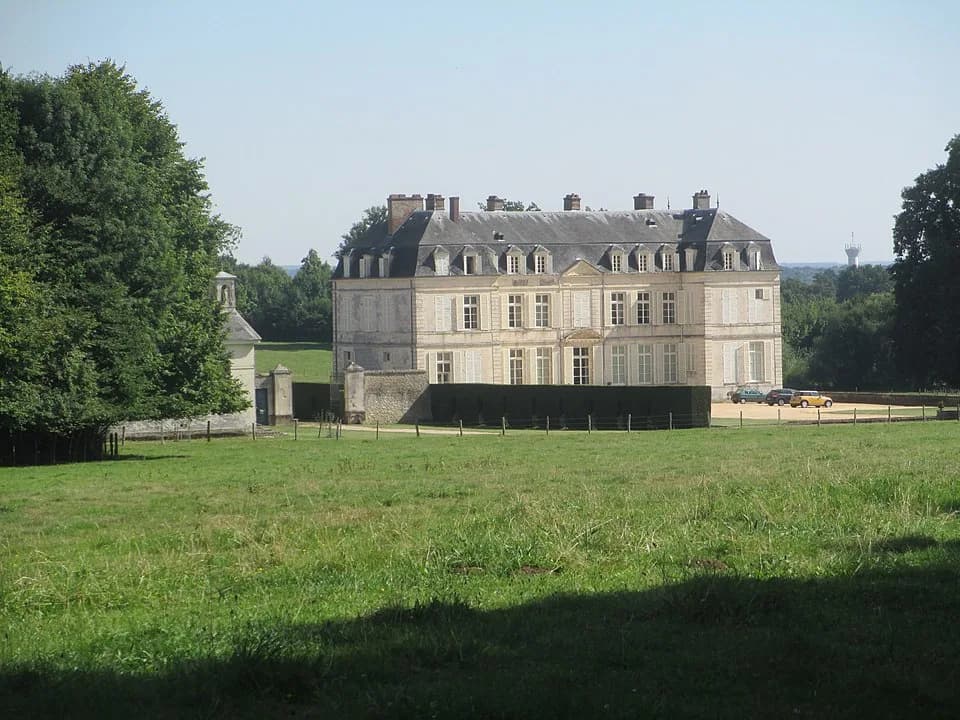 Claude Adrien Helvétius - Château de Voré, à Rémalard, dans l'Orne.